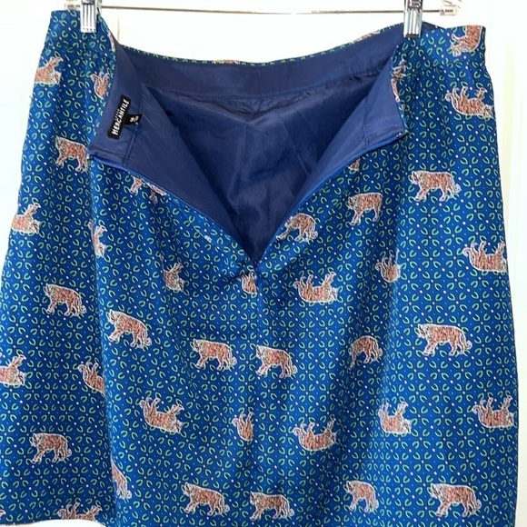 J crew mercantile statement novelty tiger mini skirt size 16 - Picture 8 of 8